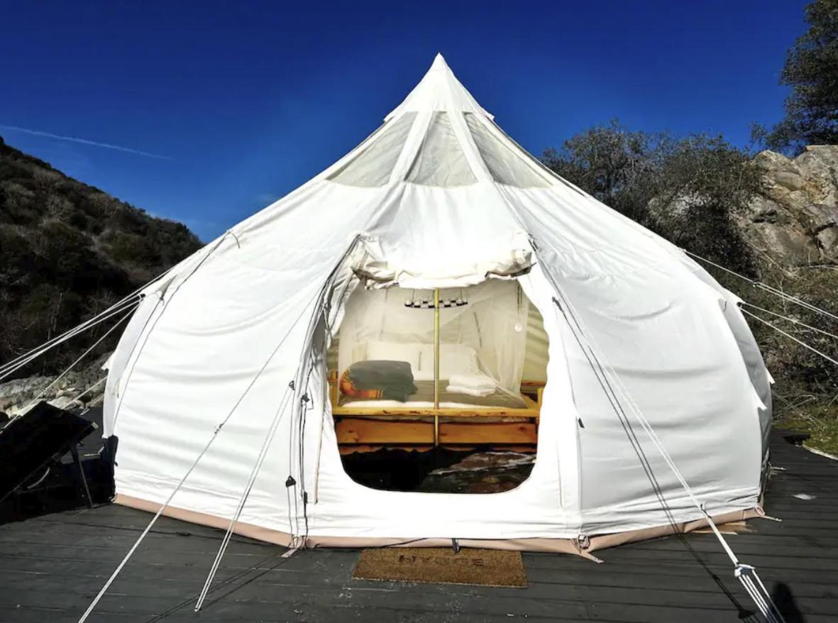 Paradise Ranch Inn - Ecstatic Tent Three Rivers Exteriér fotografie